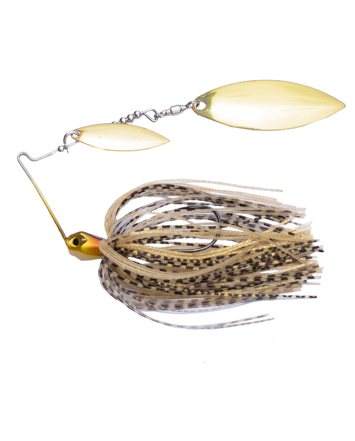 Sensation Compact Tungsten Double Willow 1/2oz Spinnerbait wgWG Golden Shiner