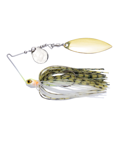 Sensation Compact Tungsten Tandem 3/8oz Spinnerbait csWG Baby Bass Sensation Compact Tungsten Tandem 3/8oz Spinnerbait csWG Baby Bass