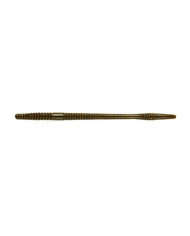 Yum Finesse Worm Green Pumpkin 6.5in