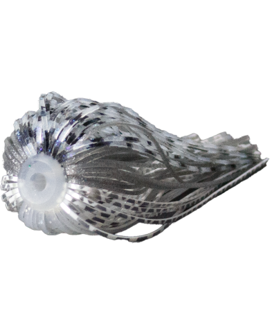 Sensation Spinnerbait Skirt Sparkle Shad 2pc