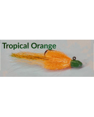 Wildsports Angling WSA Flirt 1/2oz 5/0 Mustad Jig Tropical Orange