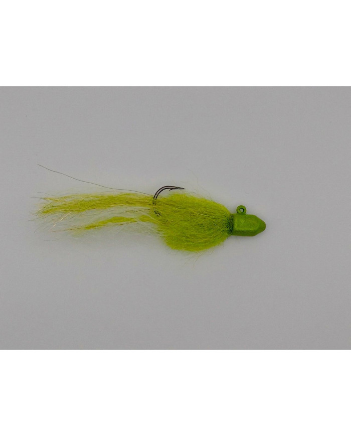 Wildsports Angling WSA Flirt 3/8oz 4/0 Mustad Jig Light Olive