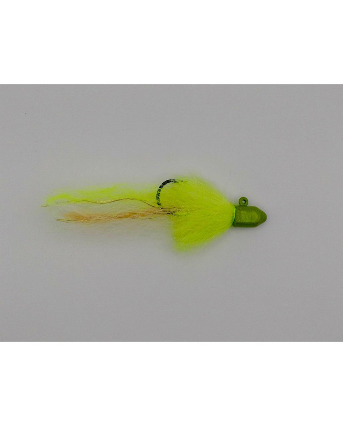 Wildsports Angling WSA Flirt 3/8oz 4/0 Mustad Jig Yellow Sun