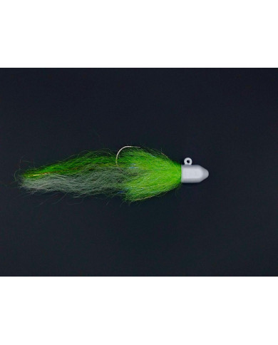 Wildsports Angling WSA Flirt 3/4oz 5/0 Mustad Jig Chart Green Wildsports Angling WSA Flirt 3/4oz 5/0 Mustad Jig Chart Green