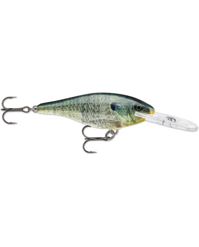 Rapala Shad Rap Deep 5 Live Bluegill 2in 3/16oz Rapala Shad Rap Deep 5 Live Bluegill 2in 3/16oz