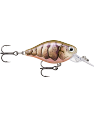 Rapala X Light Crank Mid Runner Purple Prawn UV 1/8oz 6-7ft