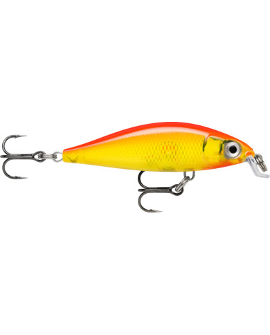 Rapala X Light Minnow Gold Fluroscent Red 1/8oz 2-3ft Rapala X Light Minnow Gold Fluroscent Red 1/8oz 2-3ft
