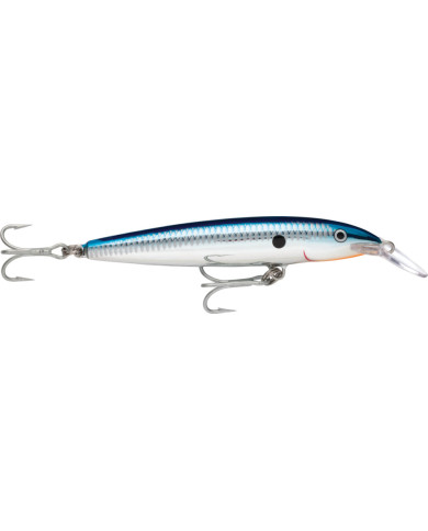 Rapala Floating Magnum 11 Silver Blue 4 3/8in 9/16oz Rapala Floating Magnum 11 Silver Blue 4 3/8in 9/16oz