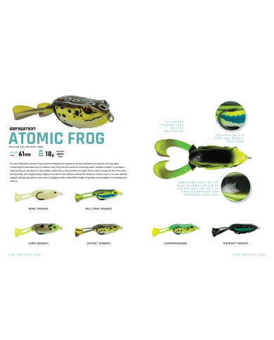 Sensation Atomic Frog 18g 6.1 cm Sensation Atomic Frog 18g 6.1 cm
