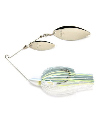 Keitech Tee Bone Tandem Willow 3/8oz Spinnerbait Sexy Shad
