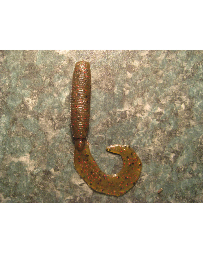 Itty's Starter Pack Grub Watermelon Red 3in 5pk