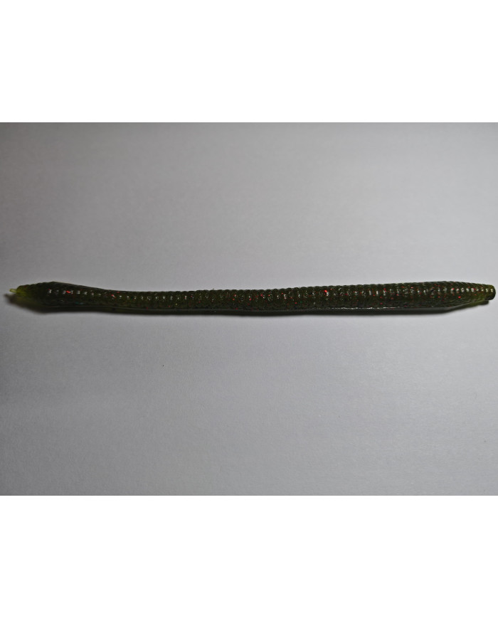 Itty's Trick Worm Watermelon Red 6in