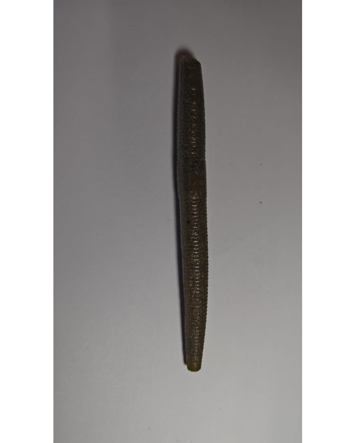 Itty's F100 (Super Fluke) Green Pumpkin 4.5in