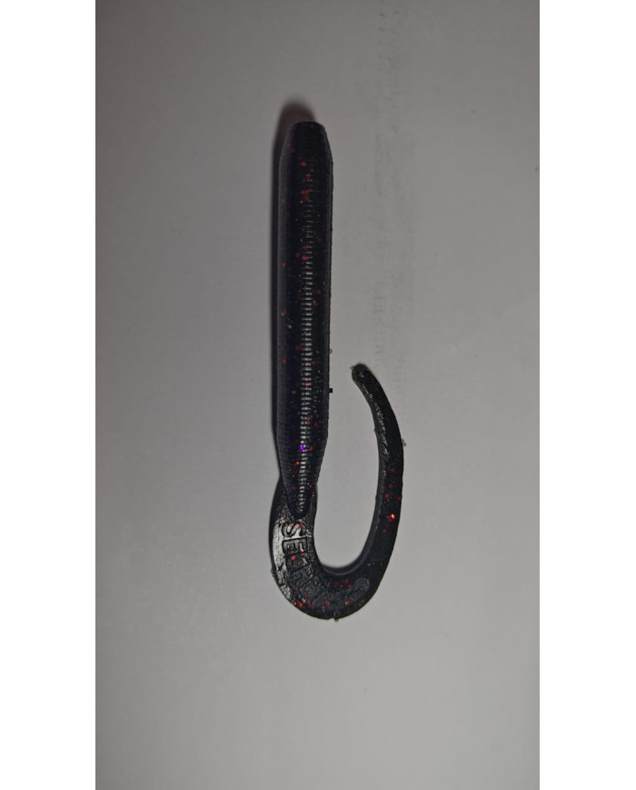 Itty's Starter Pack Curly Tail Black Red 3in 5pk