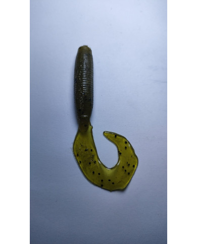 Itty's Starter Pack Grub Green Pumpkin 3in 5pk Itty's Starter Pack Grub Green Pumpkin 3in 5pk