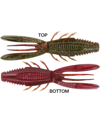 Rapala Crush City Bronco Bug Chile Craw 4in Rapala Crush City Bronco Bug Chile Craw 4in