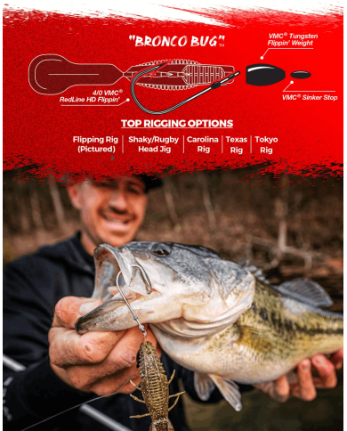 Rapala Crush City Bronco Bug Tilapia Magic 4in Rapala Crush City Bronco Bug Tilapia Magic 4in
