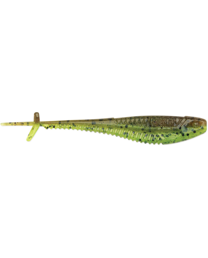 Rapala Crush City Mooch Minnow Green Pumpkin Chartreuse Pepper 3.5in