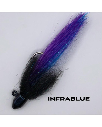 Wildsports Angling WSA Flirt 1/2oz 5/0 Mustad Jig InfraBlue Wildsports Angling WSA Flirt 1/2oz 5/0 Mustad Jig InfraBlue