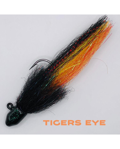 Wildsports Angling WSA Flirt 3/8oz 4/0 Mustad Jig Tigers Eye Wildsports Angling WSA Flirt 3/8oz 4/0 Mustad Jig Tigers Eye