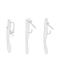 Core Tackle Hover Rig 3/0 3/32oz 3pc Core Tackle Hover Rig 3/0 3/32oz 3pc