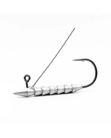 Core Tackle Heavy Duty Weedless Hover Rig 4/0 3/16oz 3pc Core Tackle Heavy Duty Weedless Hover Rig 4/0 3/16oz 3pc