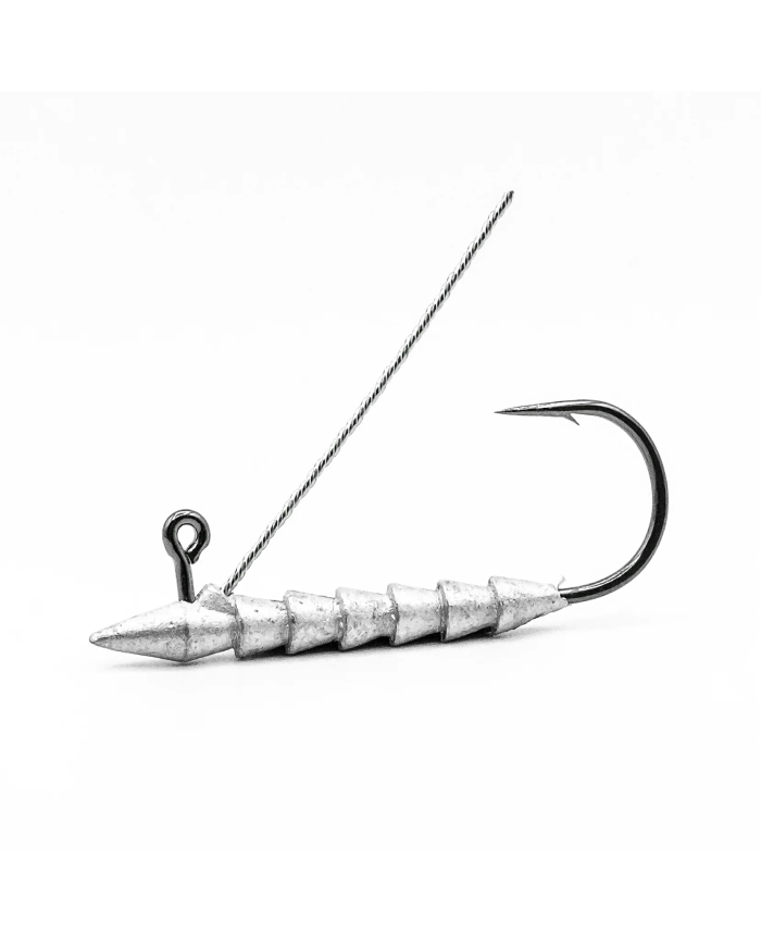 Core Tackle Heavy Duty Weedless Hover Rig 4/0 3/16oz 3pc Core Tackle Heavy Duty Weedless Hover Rig 4/0 3/16oz 3pc