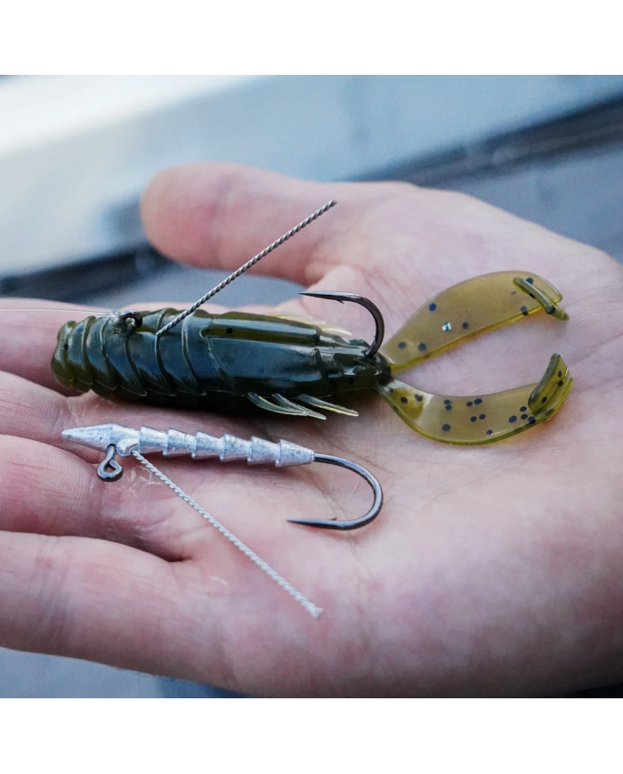 Core Tackle Heavy Duty Weedless Hover Rig 4/0 3/16oz 3pc Core Tackle Heavy Duty Weedless Hover Rig 4/0 3/16oz 3pc