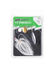 Bite Science Compact PTX Colorado 3/8oz Spinnerbait cgWS White Bite Science Compact PTX Colorado 3/8oz Spinnerbait cgWS White