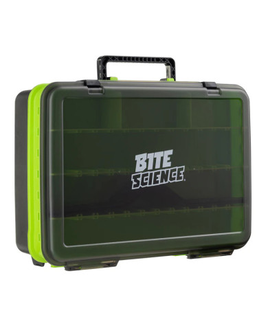Bite Science Tackle Case Green Black M Bite Science Tackle Case Green Black M