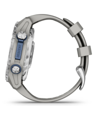 Garmin Descent MK3 Dive Watch - 43 mm (Stainless Steel with Fog grey Silicone Band) Garmin Descent MK3 Dive Watch - 43 mm (Stainless Steel with Fog grey Silicone Band)