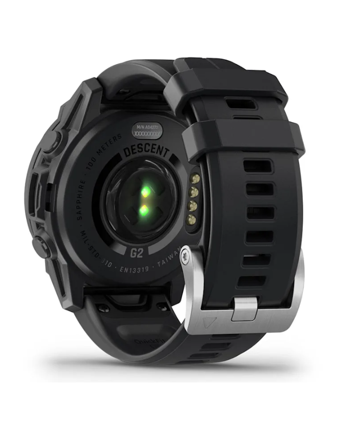 Garmin Descent G2 Dive Computer Watch - Black - Black Band Garmin Descent G2 Dive Computer Watch - Black - Black Band