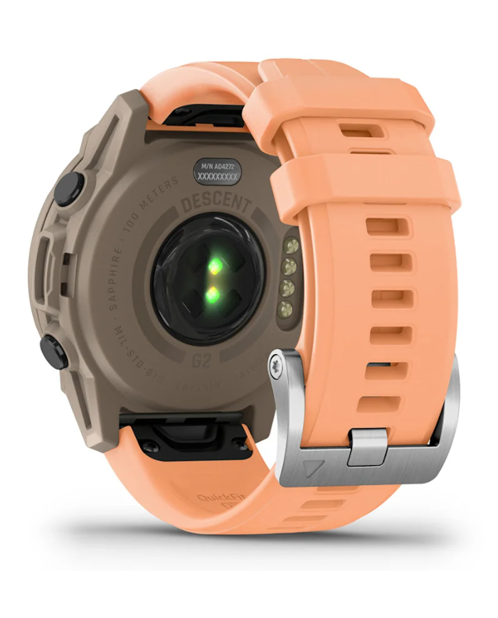 Garmin Descent G2 Dive Computer Watch - Paloma - Pink Band Garmin Descent G2 Dive Computer Watch - Paloma - Pink Band