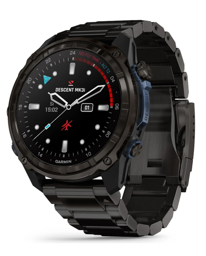 Garmin Descent MK3I Dive Watch - 51 mm (Carbon grey DLC Titanium with Titanium Band) Garmin Descent MK3I Dive Watch - 51 mm (Carbon grey DLC Titanium with Titanium Band)