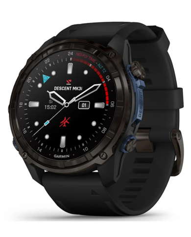 Garmin Descent MK3I Dive Watch - 51 mm (Carbon grey DLC Titanium with Black Silicone Band) Garmin Descent MK3I Dive Watch - 51 mm (Carbon grey DLC Titanium with Black Silicone Band)