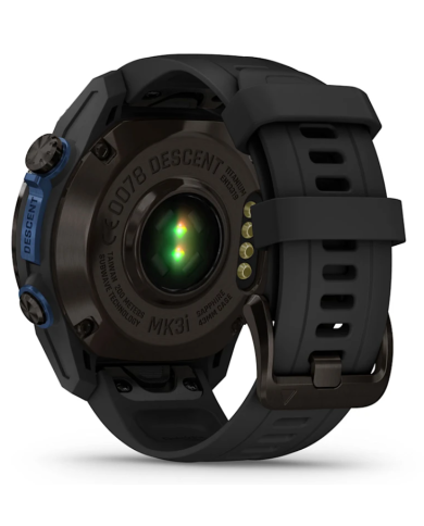 Garmin Descent MK3I Dive Watch - 43 mm (Carbon grey DLC Titanium with Black Silicone Band) Garmin Descent MK3I Dive Watch - 43 mm (Carbon grey DLC Titanium with Black Silicone Band)