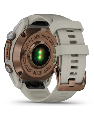 Garmin Descent MK3I Dive Watch - 43 mm (Bronze PVD Titanium with French Grey Silicone Band) Garmin Descent MK3I Dive Watch - 43 mm (Bronze PVD Titanium with French Grey Silicone Band)