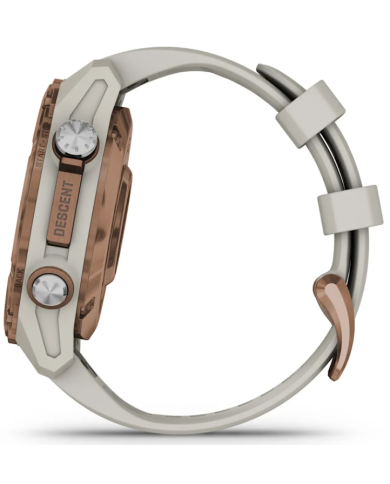 Garmin Descent MK3I Dive Watch - 43 mm (Bronze PVD Titanium with French Grey Silicone Band) Garmin Descent MK3I Dive Watch - 43 mm (Bronze PVD Titanium with French Grey Silicone Band)