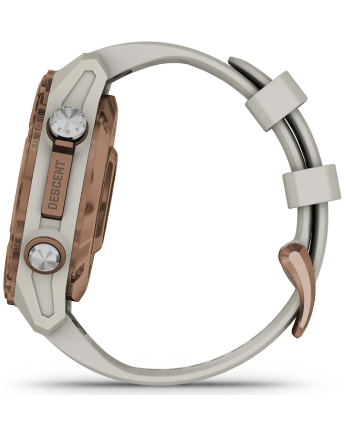 Garmin Descent MK3I Dive Watch - 43 mm (Bronze PVD Titanium with French Grey Silicone Band) Garmin Descent MK3I Dive Watch - 43 mm (Bronze PVD Titanium with French Grey Silicone Band)