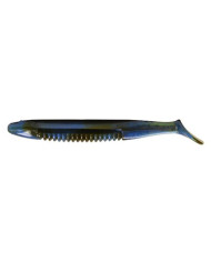 Big Bite Baits Cane Thumper Green Pumpkin Blue Swirl 4.25"