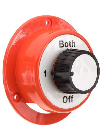 Attwood 14230-3 Single Pole 4-Way Selector Marine Battery Switch