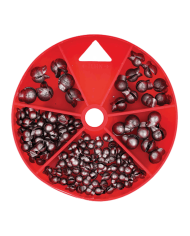 Eagle Claw Dial Lead Removable Split shot 124pc Eagle Claw Dial Lead Removable Split shot 124pc