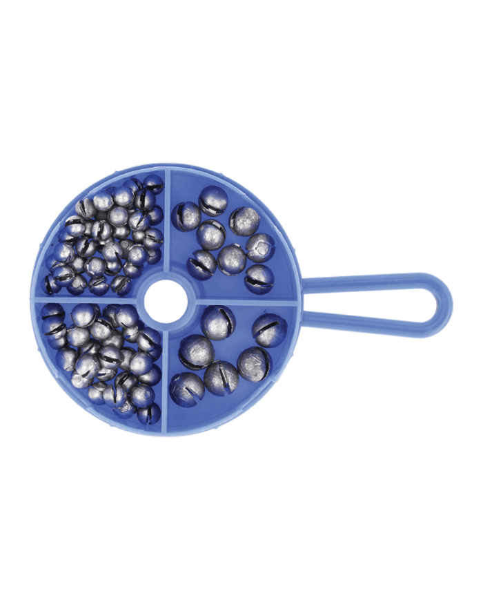 Eagle Claw Dial Round Lead Split shot 78pc Eagle Claw Dial Round Lead Split shot 78pc