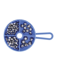 Eagle Claw Dial Round Lead Split shot 78pc Eagle Claw Dial Round Lead Split shot 78pc