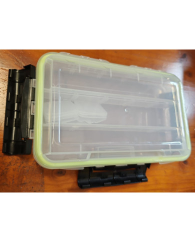 Ittys/ Lurecast Waterproof Tackle Box Black 27*17*5cm