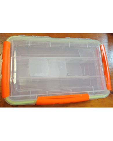 Ittys/ Lurecast Waterproof Tackle Box Orange 27*17*5cm Ittys/ Lurecast Waterproof Tackle Box Orange 27*17*5cm