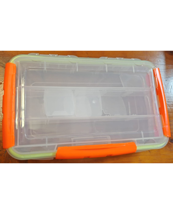 Ittys/ Lurecast Waterproof Tackle Box Orange 27*17*5cm Ittys/ Lurecast Waterproof Tackle Box Orange 27*17*5cm