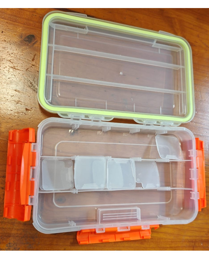 Ittys/ Lurecast Waterproof Tackle Box Orange 27*17*5cm Ittys/ Lurecast Waterproof Tackle Box Orange 27*17*5cm