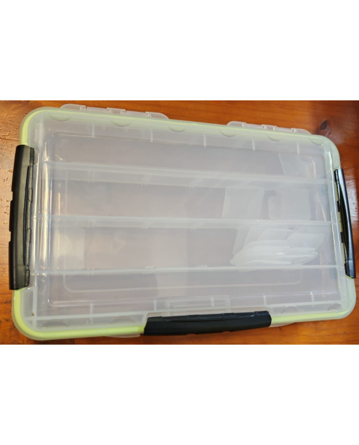 Ittys/ Lurecast Waterproof Tackle Box Black 36*22*5cm Ittys/ Lurecast Waterproof Tackle Box Black 36*22*5cm