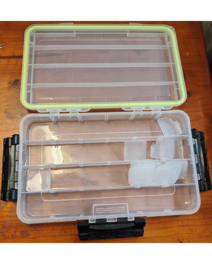 Ittys/ Lurecast Waterproof Tackle Box Black 36*22*5cm Ittys/ Lurecast Waterproof Tackle Box Black 36*22*5cm